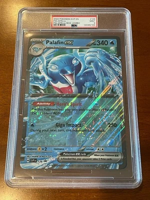 2024 Pokemon SVP Palafin EX Black Star Promo JUMBO #126 - PSA 9 (July 25) - Image 1 of 4