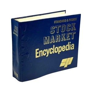 Standard & Poor's Stock Market Encyclopedia, 1979 S&P Hardcover 30th Edition - Picture 1 of 5