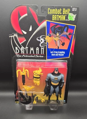 Batman La Serie Animada (BTAS) Cinturón de Combate Batman Figura de Acción 1992 Kenner Foto 1 de 4