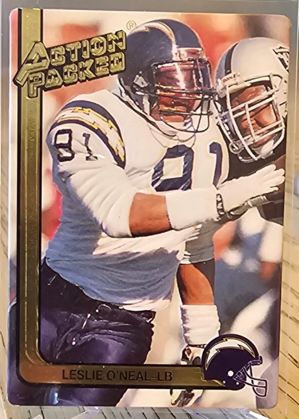 1991 Action Packed Leslie O'Neal #237 Chargers - Image 1 of 2