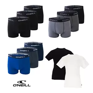 Pack de 2 y 3 camisetas boxer O'Neill para hombre negro azul gris talla S - XXL - Imagen 1 de 12