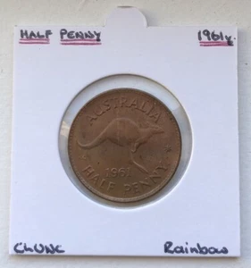 1961y. Half Penny ChUNC Coin - Picture 1 of 2