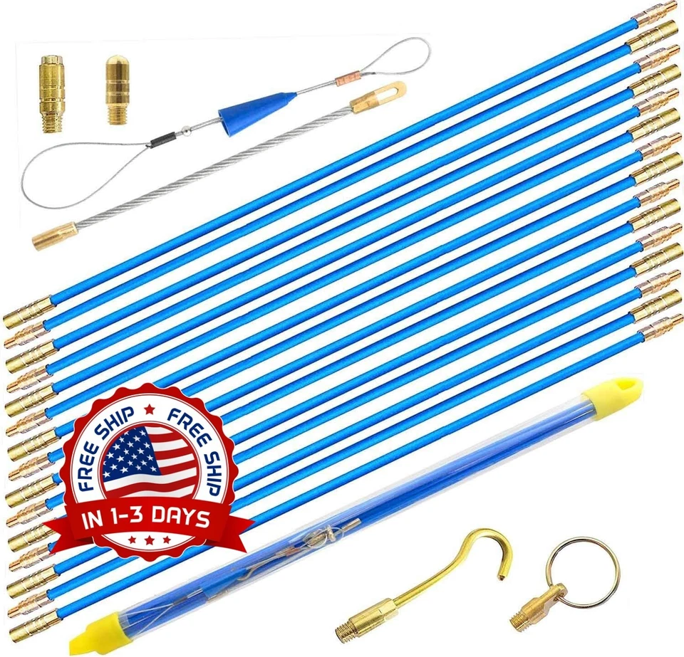 Kit de extracción de cinta de pescado conectable eléctricamente con gancho NUEVO - Image 1 of 4