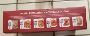 6 IN 1 Pasta Attachment for Kitchen Aid Stand Mixer, Pasta Press Attachments US - Picture 1 of 3