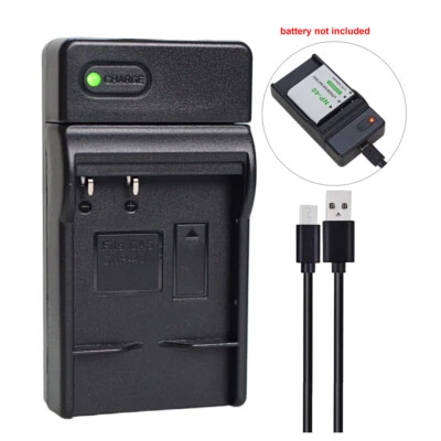 USB Battery charger for Casio NP-40 Exilim EX-Z600SR EX-Z650 Pentax XG-1 EX-P505 - Image 1 of 4