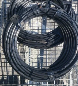 100 ft 1/0 AWG Southwire THHN THWN-2 Stranded Copper Building Wire 600V Black - Picture 1 of 3