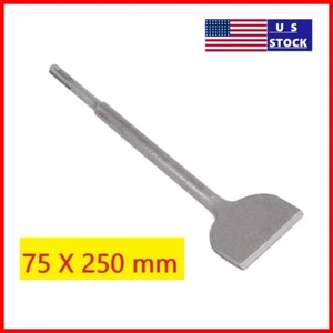 Broca martillo rotativa SDS PLUS 3"" 75mm X 10"" ranura de cincel para baldosas de hormigón - Imagen 1 de 13