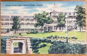 Natural Bridge Hotel Natural Bridge Virginia VA Postcard PC Circa 1930s Unused - Picture 1 of 1