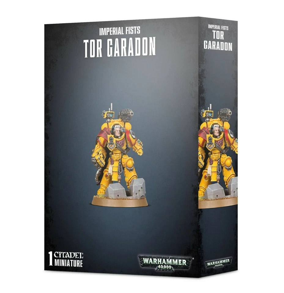 Games Workshop Warhammer 40K Imperial Fists Tor Garadon Figure - 4891