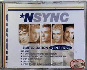 NSYNC Debut Album Limited Edition Double Cassette Album + Promo Cassette Seal - Picture 1 of 2