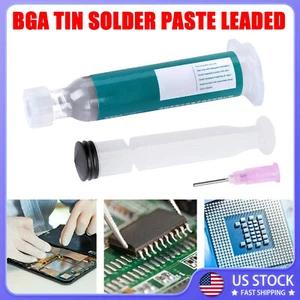 Syringe Liquid Flux Soldering Paste Welding Tool 183℃ Tin Solder Paste 30G - Picture 1 of 7