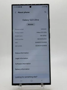 Samsung Galaxy S23 Ultra -Black-256GB- (T-Mobile) - Smartfon - DZIAŁA ŚWIETNIE!!! - Zdjęcie 1 z 8