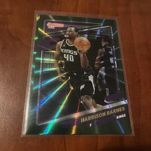 2021-22 Donruss Basketball HOLO GREEN/YELLOW LASERS Harrison Barnes - Bild 1 von 2