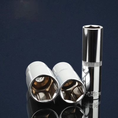 Chrome Vanadium Steel 1/2" Impact Socket Adapter Square Hexagon Socket 8-32mm - Image 1 of 4