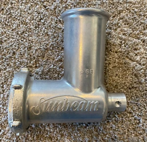 VTG SUNBEAM Mixmaster 6B Meat Food Grinder Chopper Attachment - Picture 1 of 12