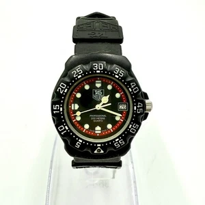Reloj de cuarzo para hombre TAG Heuer Formula 1 383.513/1 esfera negra roja funcionando 769 - Imagen 1 de 8