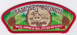 CSP - SAMOSET COUNCIL - SA-78 - NEW CSP FINALIST #2 - 200 MADE - BV $50-60 - Picture 1 of 1