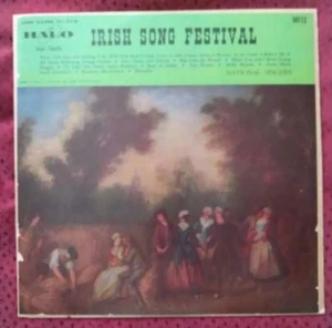 Irish Song Festival (National Singers) 1957 Halo Lp 50112 RARE - Picture 1 of 6