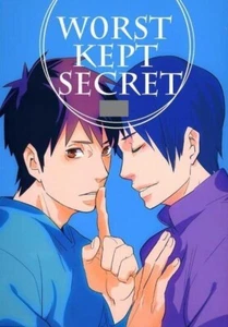 NARUTO BL Doujinshi ( Sai x Yamato ) WORST KEPT SECRET - Picture 1 of 3