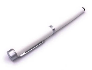 Eingabestift Weiß mit Kugelschreiber und USB Stick 8GB 16GB 32GB 64GB USB 2.0 - Picture 1 of 2