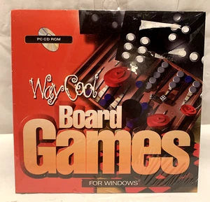 WAY COOL Brettspiele für Windows - PC CD-ROM - 1996 Quantum Games ~ NEU VERSIEGELT - Bild 1 von 2