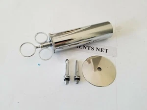 Metal EAR Syringe 2 oz Surgical Veterinary instruments - Picture 1 of 2