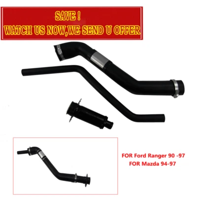 Tubo de manguera de cuello de llenado de tanque de combustible de gasolina para Ford Ranger 90-97; Mazda B2300 B3000 4000 Foto 1 de 4