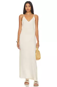 ONIA Linen Blend Maxi Dress, L, XL, NWT - Picture 1 of 3