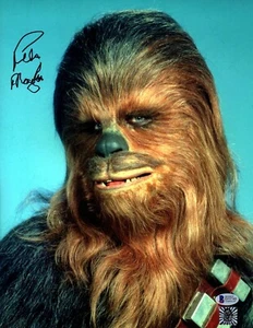PETER MAYHEW Signed STAR WARS "Chewbacca" 11x14 Photo BECKETT BAS #D55740 - Picture 1 of 4