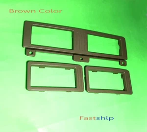 Brown Full Set Air Vent Frame Ventilator Bezel For Nissan Pathfinder D21 89 - 97 - Picture 1 of 3