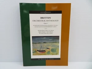 Libro de bolsillo Britten Orchestral Anthology volumen 1 - ¡Envío rápido!! - Imagen 1 de 6