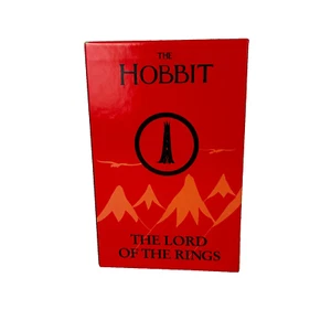 The Hobbit & Lord Of The Rings 4x Books Collection J.R.R Tolkien Free Shipping - Foto 1 di 8
