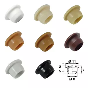 * Tapas de plástico de 8 mm para agujeros de 8 mmØ - Elige color, cantidad * - Imagen 1 de 11