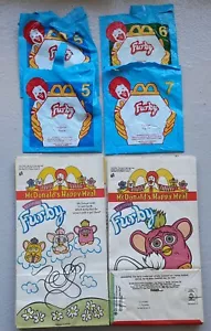 22 Retired McDonalds USA 1998 Furby collectables different happy meal + toy bags - Picture 1 of 2