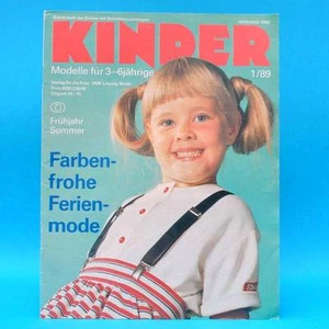 3 bis 6 Saison-Sonderheft 1 1989 | Verlag für die Frau | DDR Schnittbogen H - Bild 1 von 1
