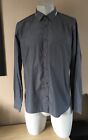 Mens Ted Baker Long Sleeved Shirt Size 4 (42 Inch Chest)