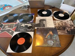 5 LP lot - Alabama, Mountain Music, Glen Campbell, Lyle Lovett, Randy Travis - Picture 1 of 24