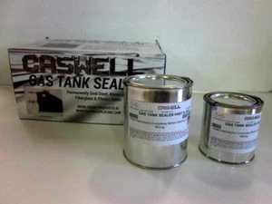 Automobile Caswell Clear Gas Tank Sealer repair kit for 20 gallon car fuel tank - Picture 1 of 3