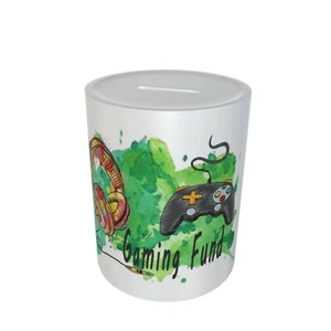 GAMING FUND Keramik Familie Tasche Spardose Spardose Weihnachtsgeschenk Geschenk - Bild 1 von 3
