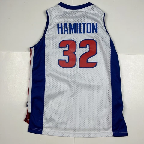 Nike Richard "Rip" Hamilton Detroit Pistons NBA Basketball Jersey Stitched Youth Cover