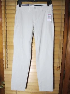 Vineyard Vines Flat Chino Men's 28x30 Stone White Breaker Performance Pants NEW - Picture 1 of 8