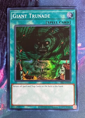 Yugioh - Giant Trunade (VLP) - SRL-EN048 - Super Rare - 25th Anniversary - Goat - Image 1 of 2