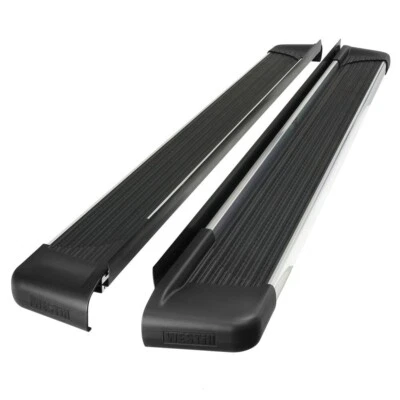 Westin SG6 Running Boards with Polished Trim 5.5'' Fits 92-24 Chevrolet GMC Ford - Image 1 of 4