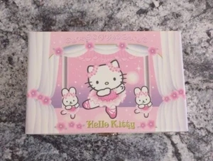 Caja de música Sanrio Hello Kitty 2001 estuche accesorio bailarina Kitty Works - Imagen 1 de 10