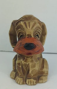 Napcoware Kubistischer Hund Welpe Münzbank MCM Retro Keramik Vintage Japan 6" groß - Bild 1 von 11