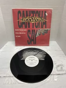Boston - Can'tcha Say (You Believe In Me) 12" LP Single Promo Shrink Rock Band - Bild 1 von 5