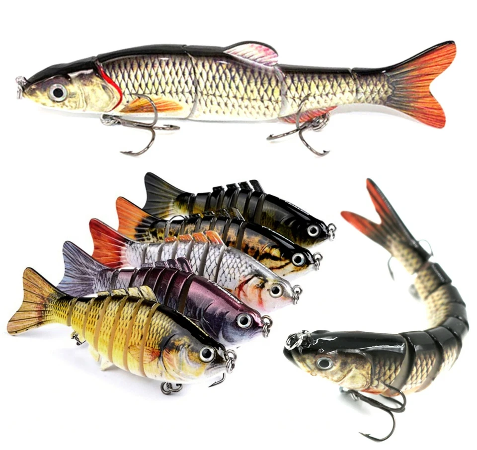 Wobbler Rotfeder Zander Barsch auch für Norwegen Hecht Raubfischköder Blinker - Bild 1 von 1