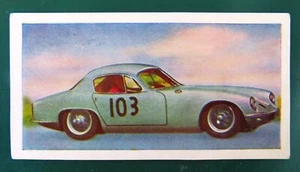 1958 MERRYSWEETS "World Racing Cars" Swap Card: LOTUS ELITE GRAN TURISMO #19 - Foto 1 di 2