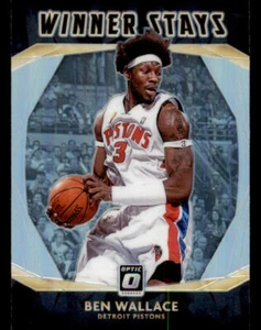 2020-21 Donruss Optic Winner Stays Holo #11 Ben Wallace - Picture 1 of 2