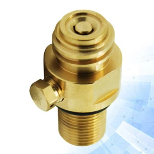M18x1.5 bis TR21-4 Adapter CO2 Tankanschluss für Sprudelmaschine - Bild 1 von 11